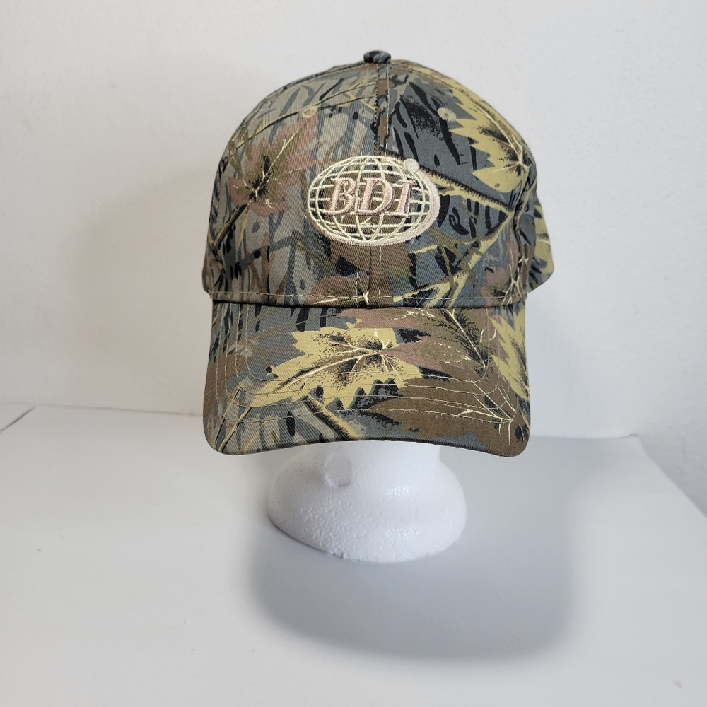 Mens GCC Adjustable Camo Hat with BDI Emblem